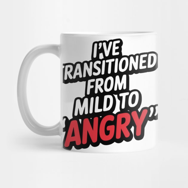 From Mild to Angry: Transformation Tee by Steve